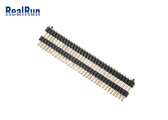 PA6T فلاش طلایی 1.0 میلی متری پین هدر کانکتور SMT نر 2X33p با پوسته دو لایه پلاستیکی