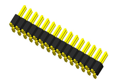 کانکتور اتصال 2 ردیف پین سردر حالی که Plastics تنها Plastics SMT تایپ کنید Pcb پین 1.0.0میلی متر