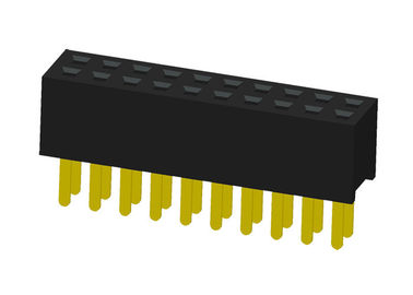 20 پین اتصال هدر تنها ردیف سر راست 180 درجه برای صفحه PCB