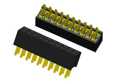 20 پین اتصال هدر تنها ردیف سر راست 180 درجه برای صفحه PCB