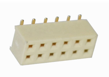 کانکتور اتصال 12 عددی پین سردر حالی که زن PCB 2.0.0 گام صدا Dual ردیف SMT نوع SMT