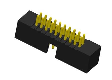 سیم سوار سطح 1.27 میلی متری به صفحه اتصال دهنده فلش طلایی 180 درجه دو ردیف