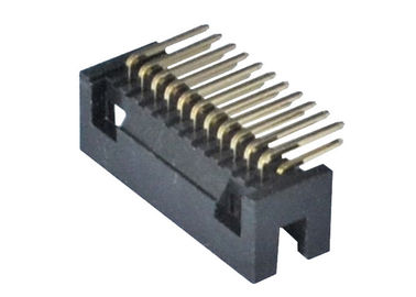 یک اتصال دهنده سربرگ PCB با درجه حرارت بالا 1.27 میلی متر زاویه راست 1.0AMP