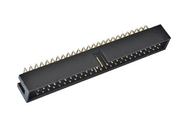 کانکتور زاویه ای سمت راست PCB 90 درجه جعبه نوع 2.54 میلی متر گام صدا 50 پین سردر حالی که
