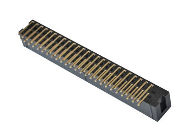 کانکتور زاویه ای سمت راست PCB 90 درجه جعبه نوع 2.54 میلی متر گام صدا 50 پین سردر حالی که
