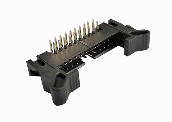 اتصالات برقی هدر برقی کفن 20 پین مواد زنگ نزن برنجی با زاویه راست