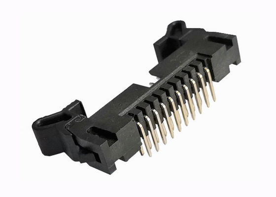 اتصالات برقی هدر برقی کفن 20 پین مواد زنگ نزن برنجی با زاویه راست