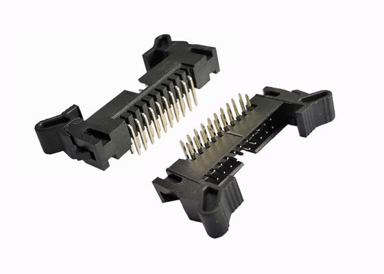 اتصالات برقی هدر برقی کفن 20 پین مواد زنگ نزن برنجی با زاویه راست