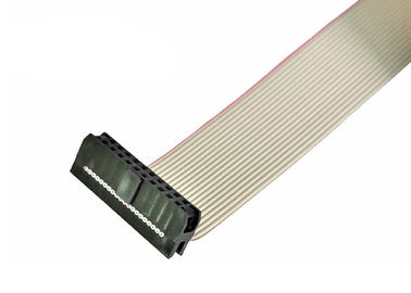 مجامع کابل نوار مسطح PCB صفحه IDC 2.54میلی متر گام صدا 20 پین PVC مواد