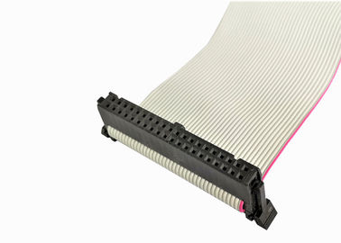 اتصالات کابل تخت خاکستری IDC اتصال اتصال 2.54 میلی متر 40 پین طول متغیر