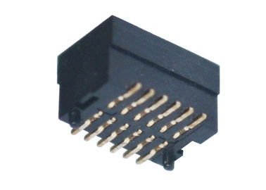 PA9T LCP H4.0 Mm Board To Connectors 0.8Mm Pitch Female Header 2*6P SMT Type