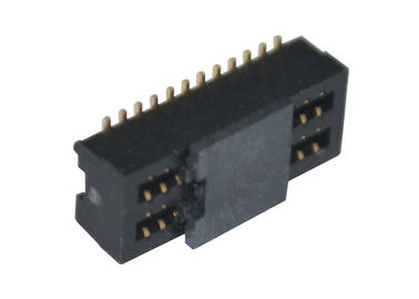 تخته ردیف دو تخته برای هیئت مدیره اتصال دهنده PCB ، زن تایپ کنید 24 پین Surface Mount