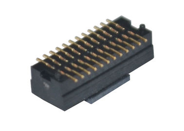 تخته ردیف دو تخته برای هیئت مدیره اتصال دهنده PCB ، زن تایپ کنید 24 پین Surface Mount