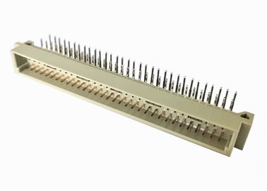 برنج از 41612 اتصال دهنده Pcb اتصال زاویه ای سمت راست 2.54 میلی متر گام صدا سردر حالی که