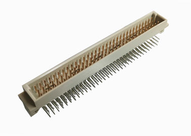 برنج از 41612 اتصال دهنده Pcb اتصال زاویه ای سمت راست 2.54 میلی متر گام صدا سردر حالی که