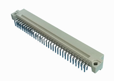 کانکتور از 41612 Pcb پین اتصال دهنده 2X32 پین زاویه سمت راست نوع رنگ بژ