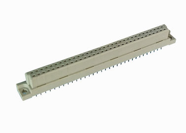 PBT زن از 41612 اتصال دهنده 2.54میلی متر گام صدا 180 درجه مستقیم دو ردیف