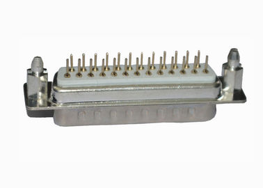 اتصال آلیاژ مس DB D SUB اتصال 25 پین دو ردیف 3.0A دارای امتیاز فعلی