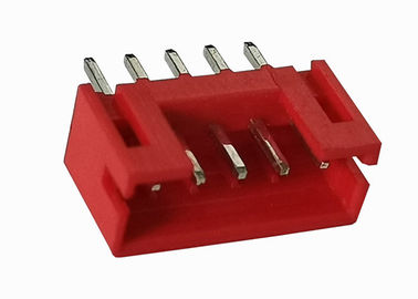 زاویه فشار زاویه سمت راست زن هدر 2.0 میلی متر 5 پین برای PCB صفحه قرمز