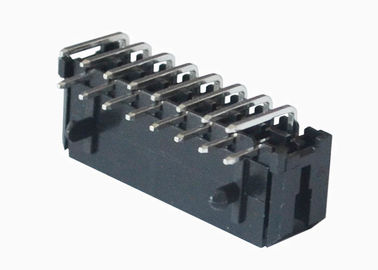 ولتاژ مقاومت در برابر زاویه راست 500 ولت اتصال دهنده ویفر سیم PBT / PA6T