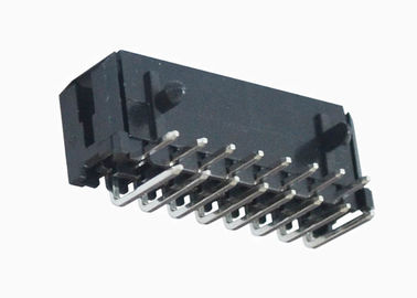 ولتاژ مقاومت در برابر زاویه راست 500 ولت اتصال دهنده ویفر سیم PBT / PA6T