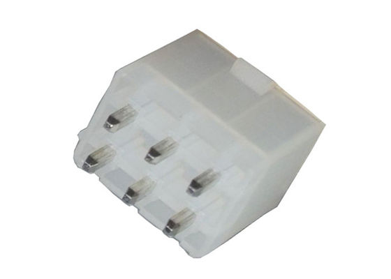 اتصال سری 6 پین ویفر پین 4.2 میلی متر پیچ ، اتصالات مسکن ترمینال مستقیم