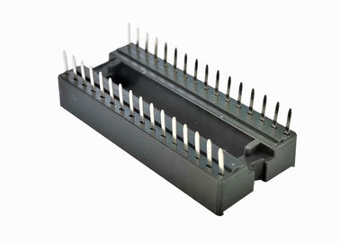1.778میلی متر گام صدا IC سوکت DIP DF مربع سوراخ پین اتصال هدر 3A دارای امتیاز فعلی