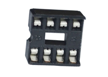 2.54میلی متر Dip سوکت 8 پین مربع سوراخ پین سر سر اتصال دهنده برای برد PCB