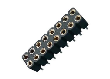 اتصال دهنده چرخ دنده چرخ دستی زن DIP PPS 2.54میلی متر 180 ° UL94V 0