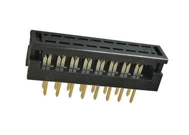 2.54میلی متر 16 پین IDC اتصال دهنده نر سردر حالی که UL 94V 0 60V ولتاژ عامل AC / DC