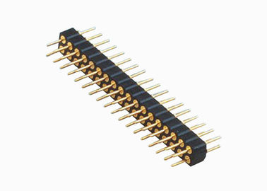 اتصال دهنده های PCB DIP مردانه دور هدر پین 2.0mm Pitch Dow Row برنج مواد