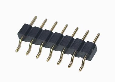 اتصالات هدر نر دور افقی تک ردیف 6 پین عمودی Mount SMT