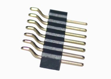 اتصالات هدر نر دور افقی تک ردیف 6 پین عمودی Mount SMT