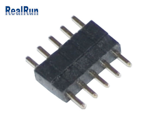 5 قطب 1 * 5 پین 0.75APA6T از طریق اتصال هدر سوراخ