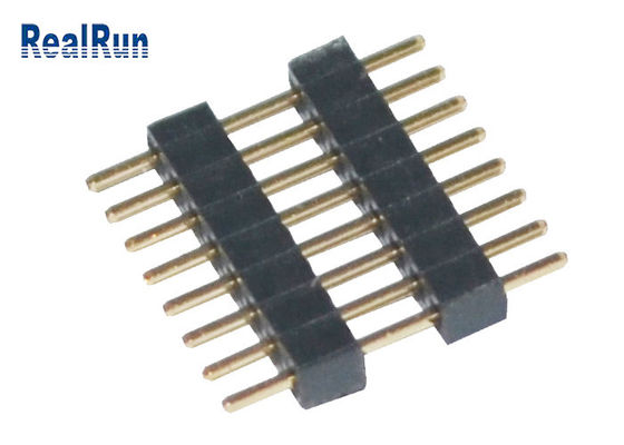 قابل انعطاف 1 * 8 پین PA6T 1.0 میلی متر از طریق اتصال هدر سوراخ