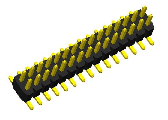 PA6T 1.0 mm Dual Row 2x10P SMD Pin Header Connector