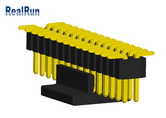 هدر پین دو ردیف SMT 0.75A 1.0 mm Pitch PA6T UL94V-0