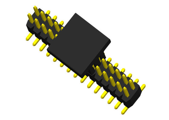 هدر پین دو ردیف SMT 0.75A 1.0 mm Pitch PA6T UL94V-0