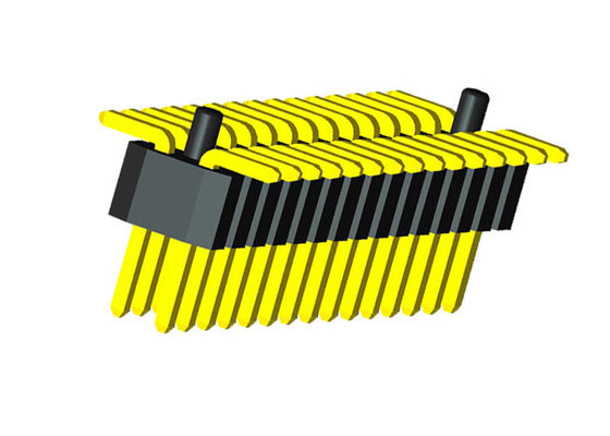 1.0 میلی متر پیچ دو ردیف SMT Pin Header 0.75A با موقعیت مکانی