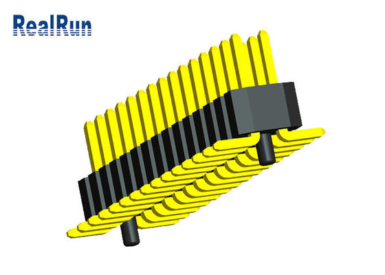 1.0 میلی متر پیچ دو ردیف SMT Pin Header 0.75A با موقعیت مکانی