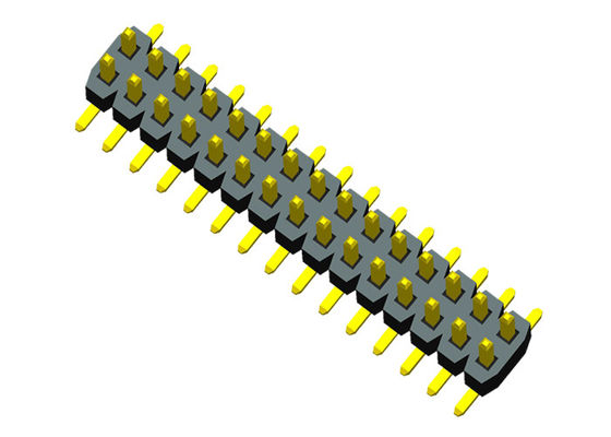 1.0 میلی متر پیچ دو ردیف SMT Pin Header 0.75A با موقعیت مکانی