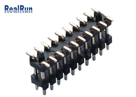 SMD 100P 20 قطب 1.0 * 1.5 میلی متر اتصال هدر دو ردیف 0.75A