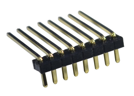 8P 90 درجه 1.0mm Hight Male Header Connector 500VAC