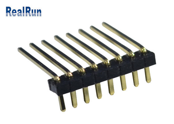 8P 90 درجه 1.0mm Hight Male Header Connector 500VAC
