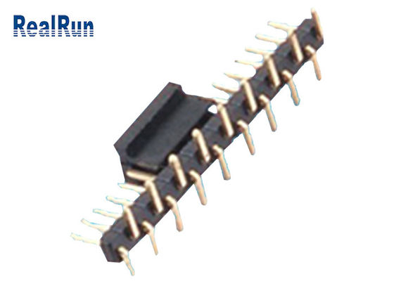 رابط Single Row 18P PA6T 1.27mm عمودی هد هدر مردانه UL94V-0