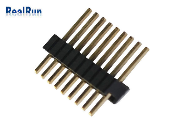 DIP Straight 20m اهم 1.27 mm Pitch Male Header Connector 10 پین