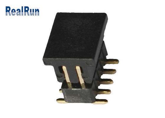 PCB Connector 1.27mm Pitch 1A PA6T Surface Mount Header