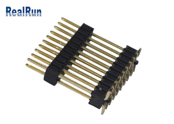 روکش طلا UL 94V-0 2.0 mm 8P SMT SMD pin header