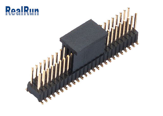 اتصال هدر PCB 1.27 × 2.54mm SMT SMD PA9T