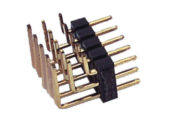 کانکتور PCB زاویه راست PBP 15pin سه ردیف هدر پین نر